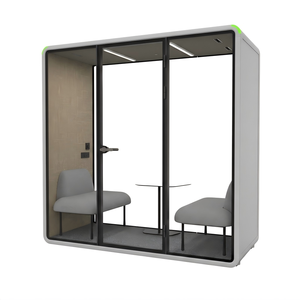 Cabine acoustique de bureau pour campus universitaire, idéale pour la collaboration de groupes d'étudiants - Product Image 4