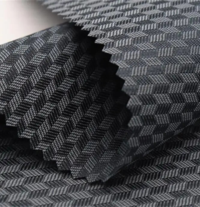 high quality jacquard oxford fabric geometry for luggage