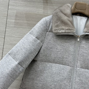 <b>Women</b> Cropped Down <b>Jacket</b> <b>Lightweight</b> Quilted Puffer Coat Warm Hooded Winter Short <b>Jacket</b> - Product Image 3