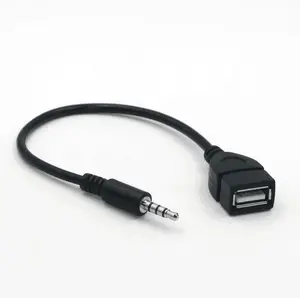 Senye Kabel Vellygood 3.5Mm (1/8 Inch) aux Audio Plug Male Naar Usb 2.0 Female Otg Adapter Converter Kabel Voor Spelen Muziek