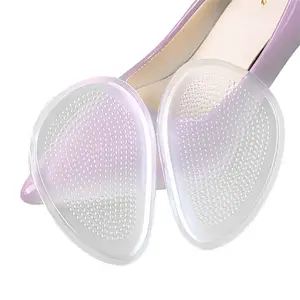 Shoe Insole Gel Toe Pad Forefoot Shoes Cushion Women High Heel Half Insole