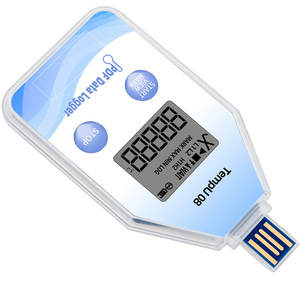 Registrador de Temperatura USB TempU TempU08 -30 a 60°C, Registrador de Datos de Un Solo Uso para Transporte en Cadena de Frío - Product Image 3