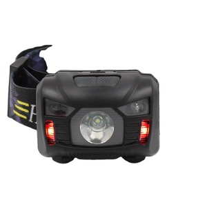 Hot bán cảm biến Đèn pha 3W <span class=keywords><strong>mini</strong></span> nhỏ USB ngoài trời đầu Torch đen trắng <span class=keywords><strong>LED</strong></span> ánh sáng đèn OEM - Product Image 1