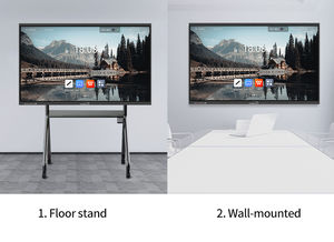 Pizarra Interactiva Inteligente 4K LCD de 98 Pulgadas con Cámara Integrada, Marco de Aluminio y Vidrio Templado de 4 mm para Reuniones Escolares y Videoconferencias - Product Image 4