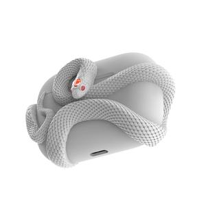 Funda protectora a prueba de golpes con revestimiento de serpiente hueca única 3D para Airpods y <span class=keywords><strong>Airpords</strong></span> Pro 1/2/3/4 generación - Product Image 3