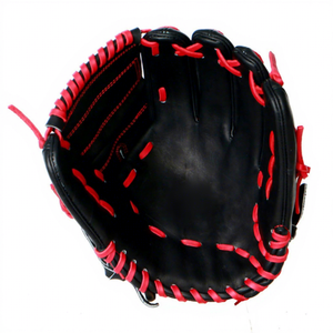 Nouveaux gants de baseball en cuir couleur personnalisée, haute qualité, équipement d'entraînement de terrain extérieur respirant pour attrapeur - Product Image 3