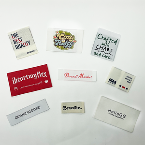 Etichetta Tessuta di Grande Successo con Logo Personalizzato Etichetta in Tessuto su Misura per Abbigliamento - Product Image 6