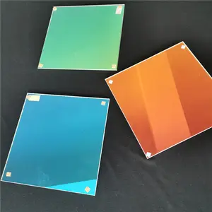 Good Quality Low Iron Tempered Laminated Dichroic Glass Supplier 6mm 8mm 10mm Toughened Dirchroic Glass