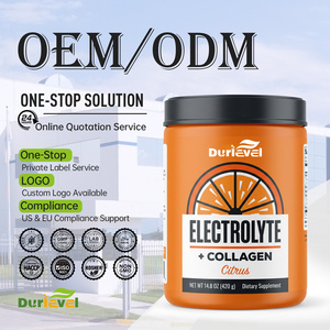 Colágeno en Polvo Electrolítico Más Vendido con Sodio, Potasio, <span class=keywords><strong>Magnesio</strong></span>, Vitamina, Taurina, Péptidos de Colágeno Bovino Hidrolizado - Product Image 1