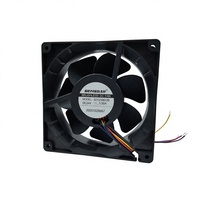 Ventilateur DC 12038 PWM à vitesse variable 120x120x38mm 48V avec cadre en plastique anti-poussière pour armoire de serveur de surveillance de sécurité extérieure