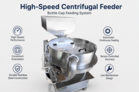 Moteur d'alimentation centrifuge haute vitesse ZETONG personnalisable et contrôlé par PLC pour l'emballage de bouteilles de grande capacité