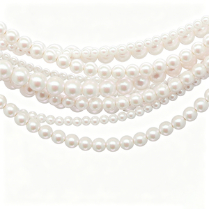 Perles de verre nacrées irisées brillantes de 4/6/8 mm, rondes et en vrac, pour la fabrication de bijoux de mariée DIY, bracelets, prix d'usine - Product Image 3