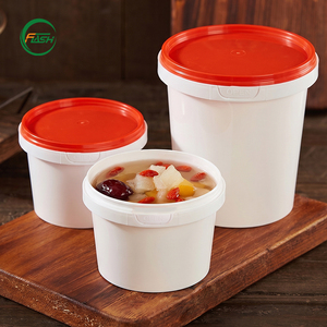 Contenedor de Sopa de Plástico PP de 12oz con Tapa de Seguridad a Prueba de Manipulaciones, Apto para Microondas, Vaso Deli para Entrega en Restaurantes - Product Image 3