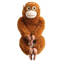Peluche Gorille en Gros, Jouet Doux en Forme de Singe, Fournisseur Direct d'Usine, Cadeau Compagnon Émotionnel pour les Jeunes