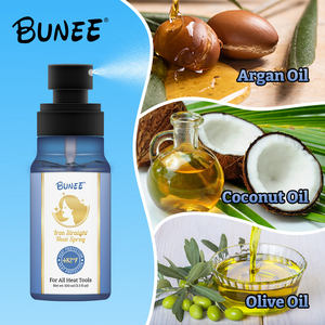 Organic Thermal Leave in acondicionador Argan Amino Wheat Keratin VE Heat Protector Flat Iron hair <span class=keywords><strong>Spray</strong></span> Protection hasta 450 F FRO - Product Image 4