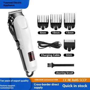 Professionale Cordless tagliacapelli per gli uomini del <span class=keywords><strong>barbiere</strong></span> ricaricabile USB Trimmer inglese operante per uso domestico e alberghiero - Product Image 4