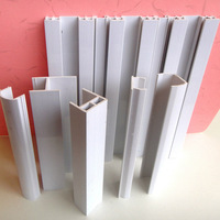 Profils extrudés personnalisés en PVC et ABS, bandes de bordure, formes personnalisées de la marque Linyi Haokai pour la protection des étagères