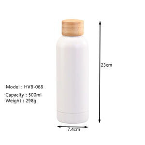 Wholesale Custom Logo Multi Color Portable Popular 500ml Vacuum Insulated Stainless Steel Sports <b>Travel</b> Water <b>Bottle</b> 12-24 Hours - Product Image 5