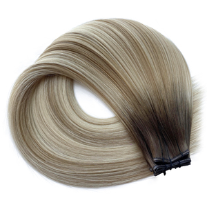 Extensioni per capelli Remy Genius 2026 da 22 pollici a doppia trama, morbide, invisibili e facili da applicare - Product Image 2