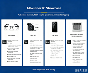 Chip Allwinner V881MX Vision SoC Original, Doble RISC-V, 1TOPS NPU, Codificador 4K30 H.265, AI-ISP2.0, AOV, Bajo Consumo, para Gafas Inteligentes - Product Image 4
