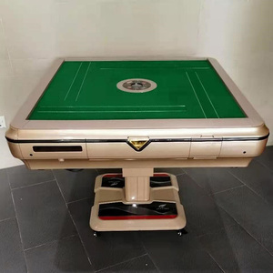 Bàn Mạt Chược Gấp Gọn Bền Bỉ Bàn Mạt Chược 4 Lỗ Siêu Mỏng Tự Động Kèm Gạch Mạt Chược - Product Image 4