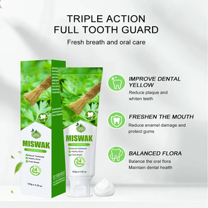 <span class=keywords><strong>Dentifrice</strong></span> sensible Oral Rafraîchissant à base de plantes de marque privée personnalisé <span class=keywords><strong>dentifrice</strong></span> blanchissant rapidement les dents - Product Image 4
