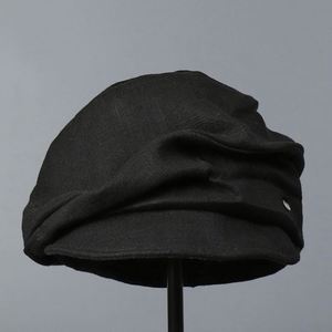 หมวกผ้าฝ้ายลินินสำหรับผู้หญิงรุ่นใหม่ประจำฤดูใบไม้ผลิปี 2025 หมวกทรงนิวส์บอยกันแดด หมวกเบเร่ต์ลำลองระบายอากาศสำหรับฤดูร้อน - Product Image 6