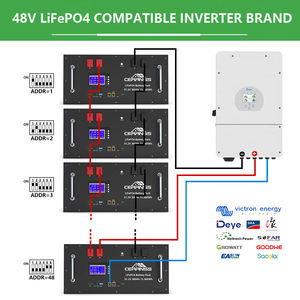 Smart BMS 100ah 150ah 200 ah 200 ah 250ah <span class=keywords><strong>1</strong></span> <span class=keywords><strong>kwh</strong></span> 3kwh 5kwh batterie solaire lithium-ion lifepo4 48 v 48 v 48 volts pack batterie au lithium - Product Image 5