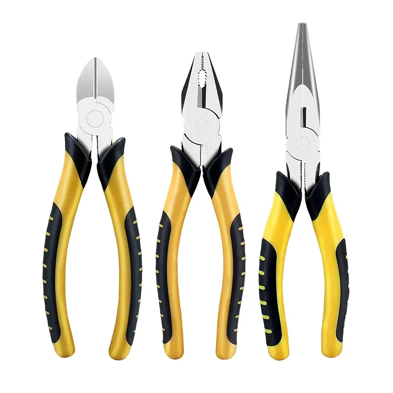 MeiKeLa Multifunctional vise needle nose pliers diagonal pliers spring pliers tools