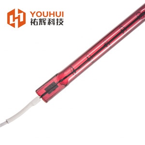 Youhui Ruby Infrared Lamp 400W 120V Single <b>Tube</b> Halogen Quartz <b>Heating</b> Equipment - Product Image 4