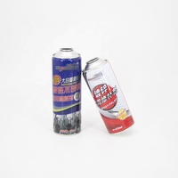 Kaleng Aerosol Kosong Grosir 450ml, Wadah Semprot Logam Portabel Untuk Kemasan Produk Aerosol