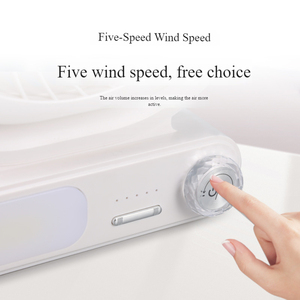 Quạt bàn chạy bằng pin di động với màn hình kỹ thuật số im lặng, thích hợp cho văn phòng, phòng ngủ, nhà bếp, nhà và sử dụng ngoài trời. - Product Image 4