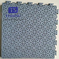 Azulejos de polipropileno entrelazados Padre Court Césped artificial Deportes Baloncesto Parque infantil Interior Exterior Paisajismo PP