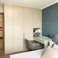 Armoire à portes battantes personnalisable, armoire multi-portes, armoire coulissante de luxe moderne, dressing pour chambre à coucher