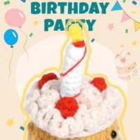 Positive Häkelkuchen Inspirierende Handgemachte Gestrickte Kuchen Emotionale Stärkung Einzigartige Ideen Heim- und Bürodekoration Geschenke