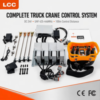 Télécommande sans fil proportionnelle de grue montée sur camion LCC de troisième génération
