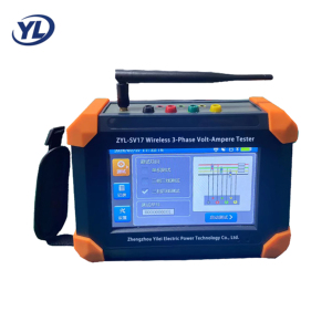 ZYL-SV17 Medidor de Voltios y <span class=keywords><strong>Amperios</strong></span> Trifásico Inalámbrico, Pinza Amperimétrica de 800V, Diagrama Vectorial, Pantalla Táctil de 7 Pulgadas - Product Image 4