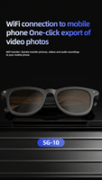 Fournisseur de lunettes intelligentes OEM ODM, lunettes de soleil audio, étui de charge sans fil, logo personnalisé, vente en gros, expédition mondiale