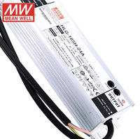 Meanwell HLG-185H-12/15/20/24A/24B/30/36/42/48/54V A/B/AB/D LED Driver IP67/IP65 Tension constante/Courant de sortie Puissance de sortie