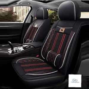 ชุดหุ้มเบาะรถยนต์ Abarth รุ่นหรูหรา ปี 2025 ดีไซน์ใหม่มาแรง หนังแท้ทั้งชิ้น นั่งสบาย มีให้เลือกหลายสี ยี่ห้อ Tonghui ชุดเต็ม - Product Image 4