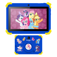 Tablet bermain game Android 7 inci, Tablet pendidikan Pc anak Quad Core Tablette