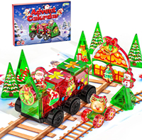 Nouvelle Boîte Surprise de Noël 2026 - Calendrier de l'Avent 24 Jours - Coffret Cadeau de Blocs de Construction - Jouet