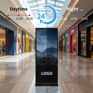 Écran tactile LCD personnalisable Android pour kiosque, panneau publicitaire en métal pour centre commercial, animation - Product Image 3
