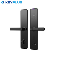 Nouvelles serrures de porte intelligentes numériques sans clé Bluetooth biométriques à code biométrique électronique Ttlock Wifi Tuya