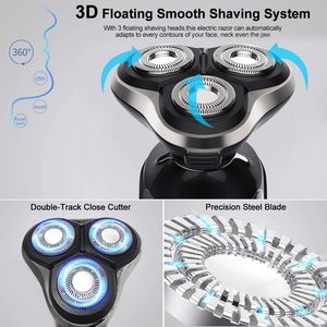 Rasoir Électrique 9D Rechargeable USB 4-en-1 pour Homme – Tondeuse Barbe Multifonctionnelle Utilisation Humide et Sèche - Product Image 3
