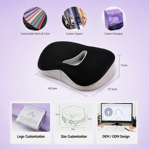 Produttore OEM/ODM di Cuscini Ortopedici per Auto con Design Ergonomico, Rete 3D Antiscivolo, Schiuma Memory, Lavabili, per Alleviare il Dolore - Product Image 4