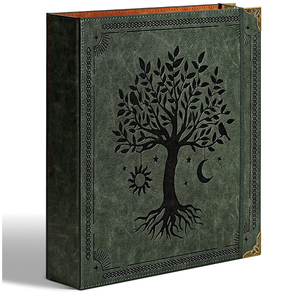 Nhà Máy Trực Tiếp Da D-Hình Vòng Chất Kết Dính Máy Tính Xách Tay Giấy A4 Bìa Chất Kết Dính Lưu Trữ Danh Mục Đầu Tư Trường Hợp Thư Mục Với Túi Bên Trong - Product Image 1