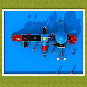 Airs de jeux d'eau pour enfants, <span class=keywords><strong>bateau</strong></span> de <span class=keywords><strong>pirate</strong></span>, Cool, en fibre de verre, toboggan, pour enfants, - Product Image 6