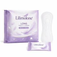 Protège-slips pour femmes ODM ultra-légers, extra longs, doux et cotonneux, avec ajustement flexible et emballages individuels pour le voyage