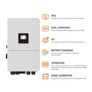 Sistema de Techo Solar Fotovoltaico Híbrido Completo Sunark de 10Kw, 16Kw, 20Kw para Viviendas Residenciales, Garantía de 25 Años, SE-HY 3-30Kw Sol - Product Image 3